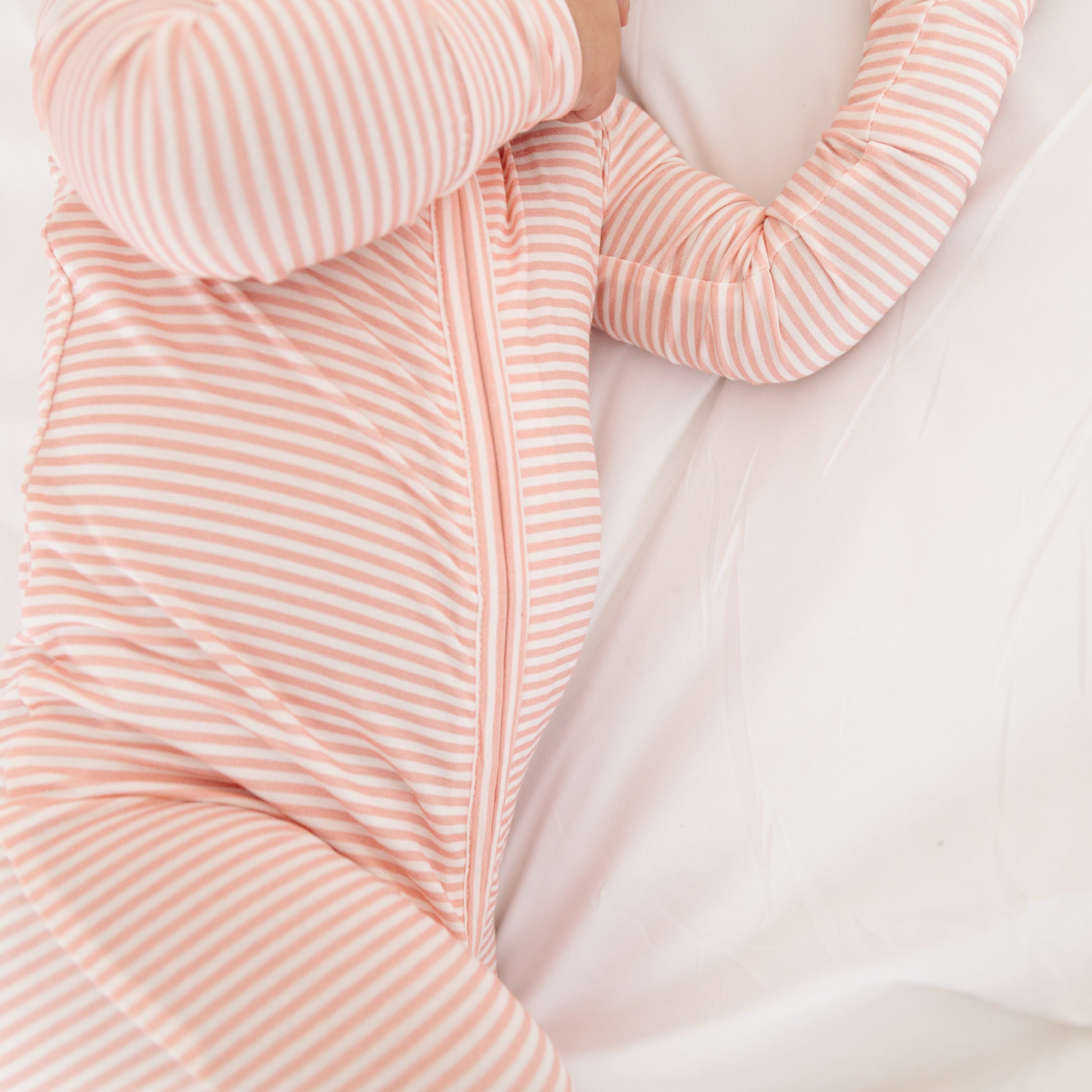 Peony Stripe Bamboo Sleeper Motette