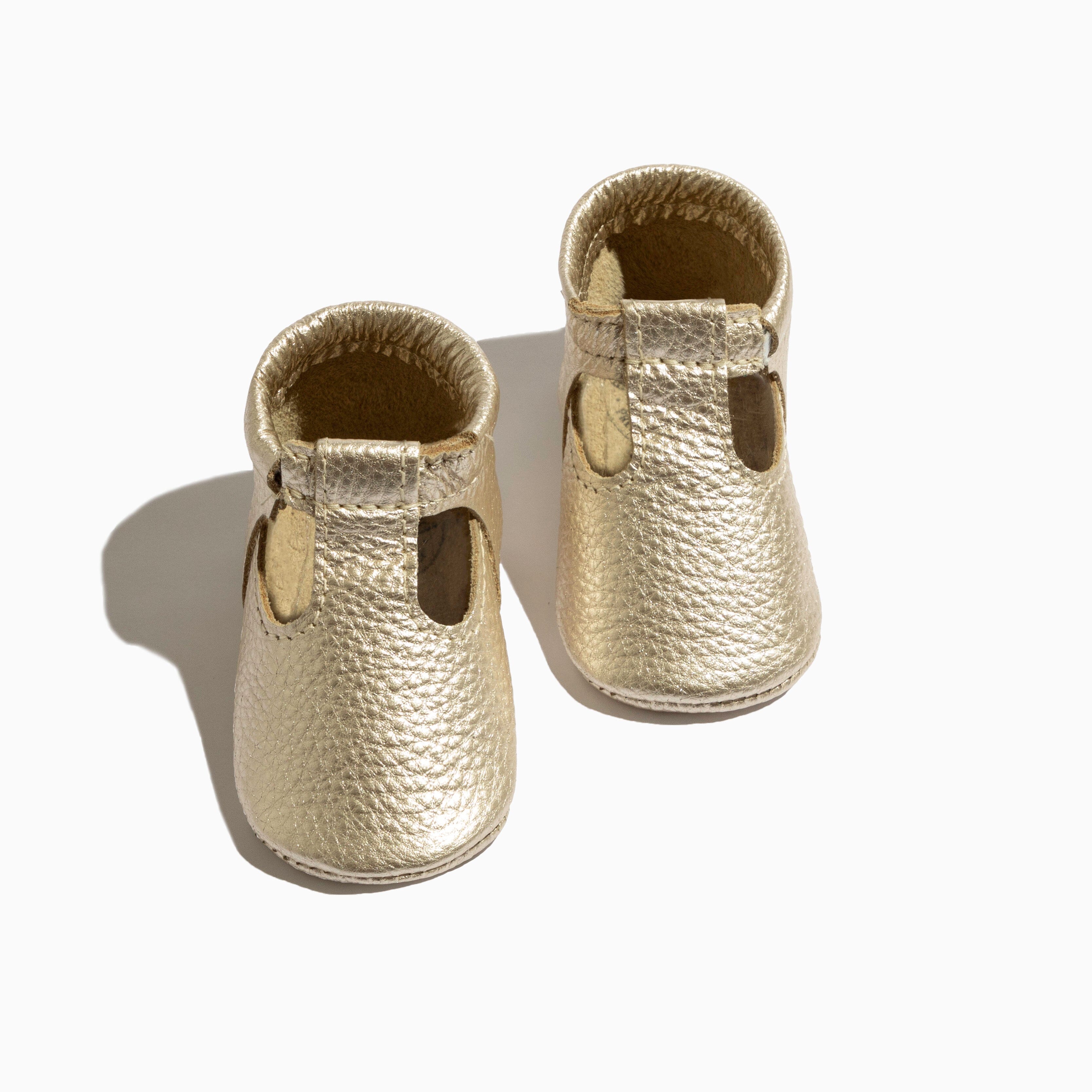 Platinum T-Bar Baby Shoe T-Bar Soft Sole