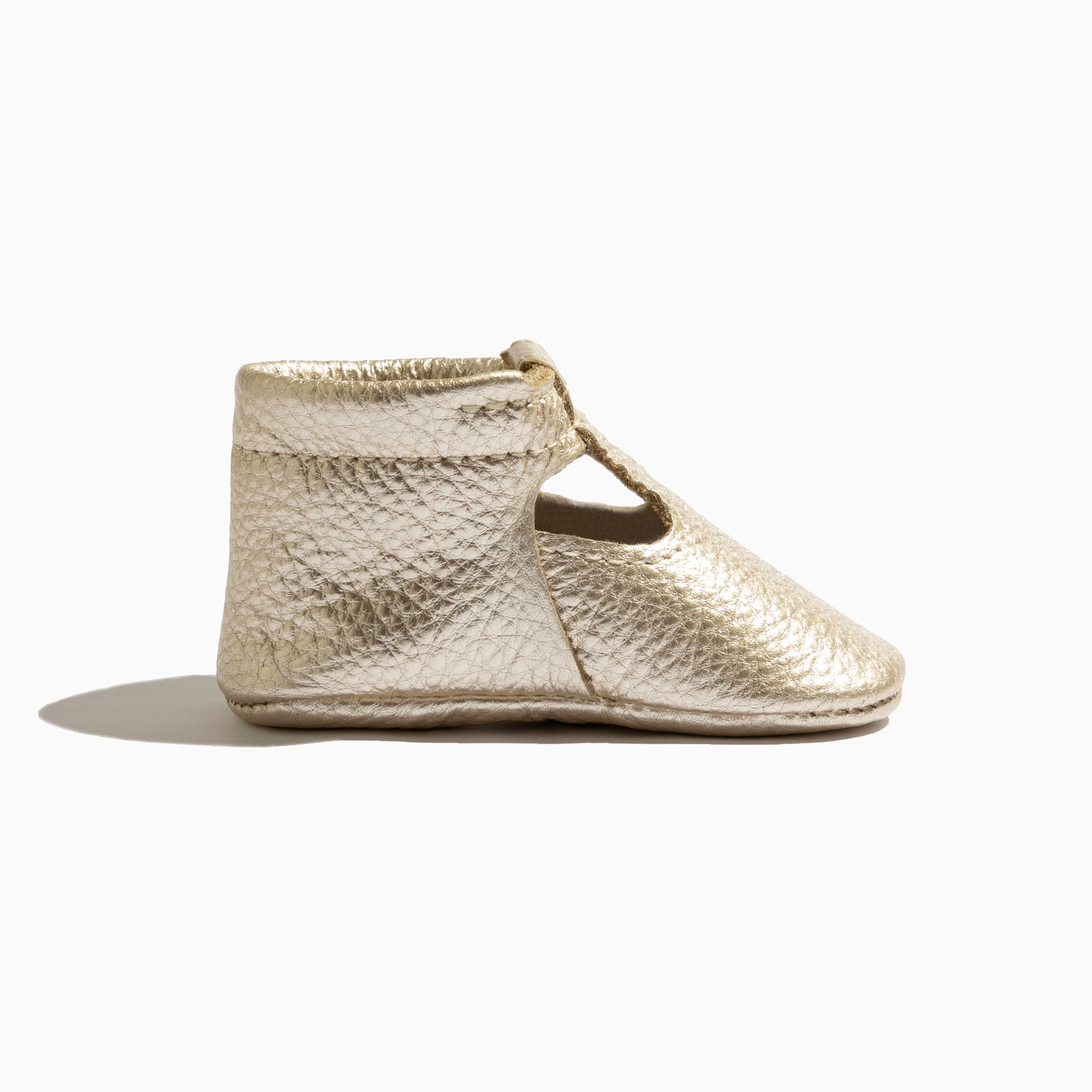 Platinum T-Bar Baby Shoe T-Bar Soft Sole