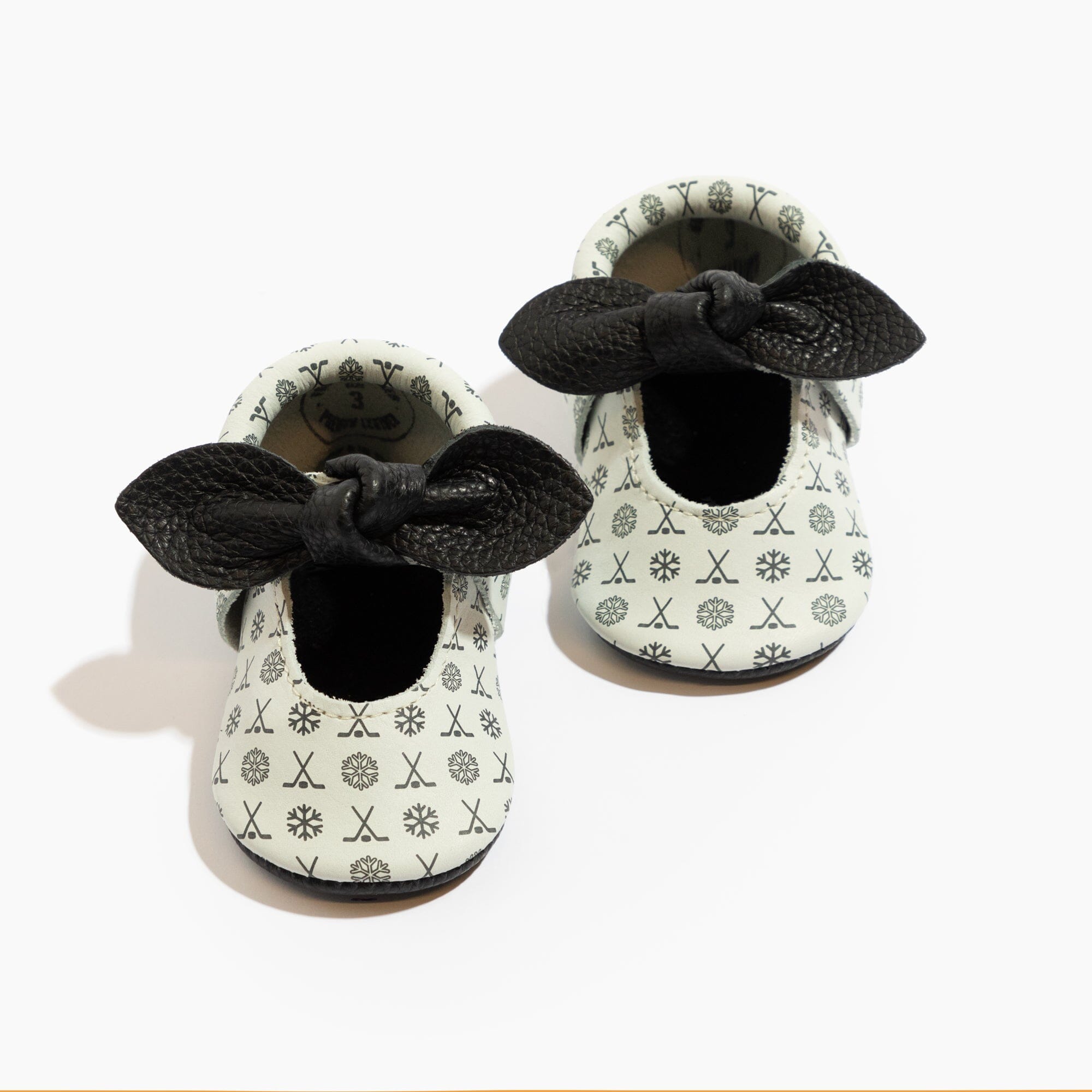 (Coming Soon) Power Play Knotted Bow Baby Shoe Knotted Bow Mocc Soft Sole