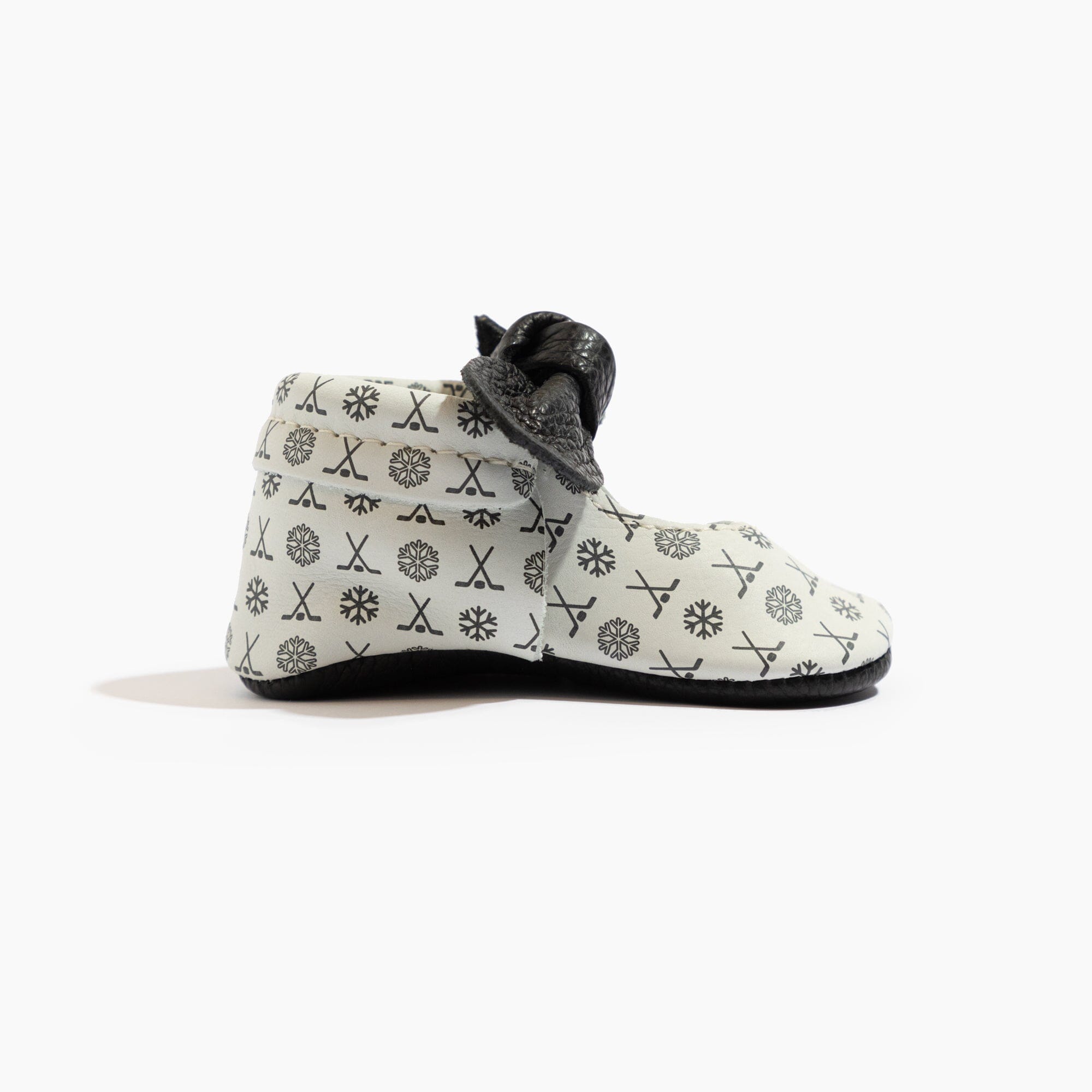 (Coming Soon) Power Play Knotted Bow Baby Shoe Knotted Bow Mocc Soft Sole