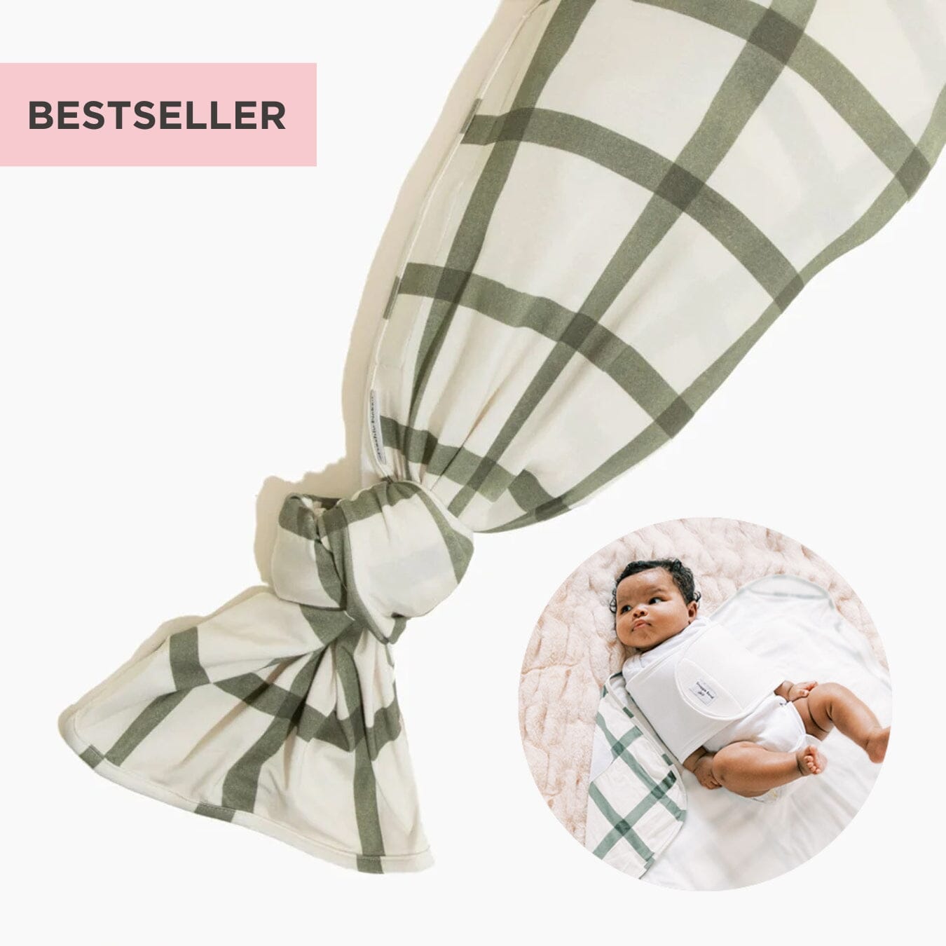 Sage Windowpane Swaddle II Swaddle II Sleep