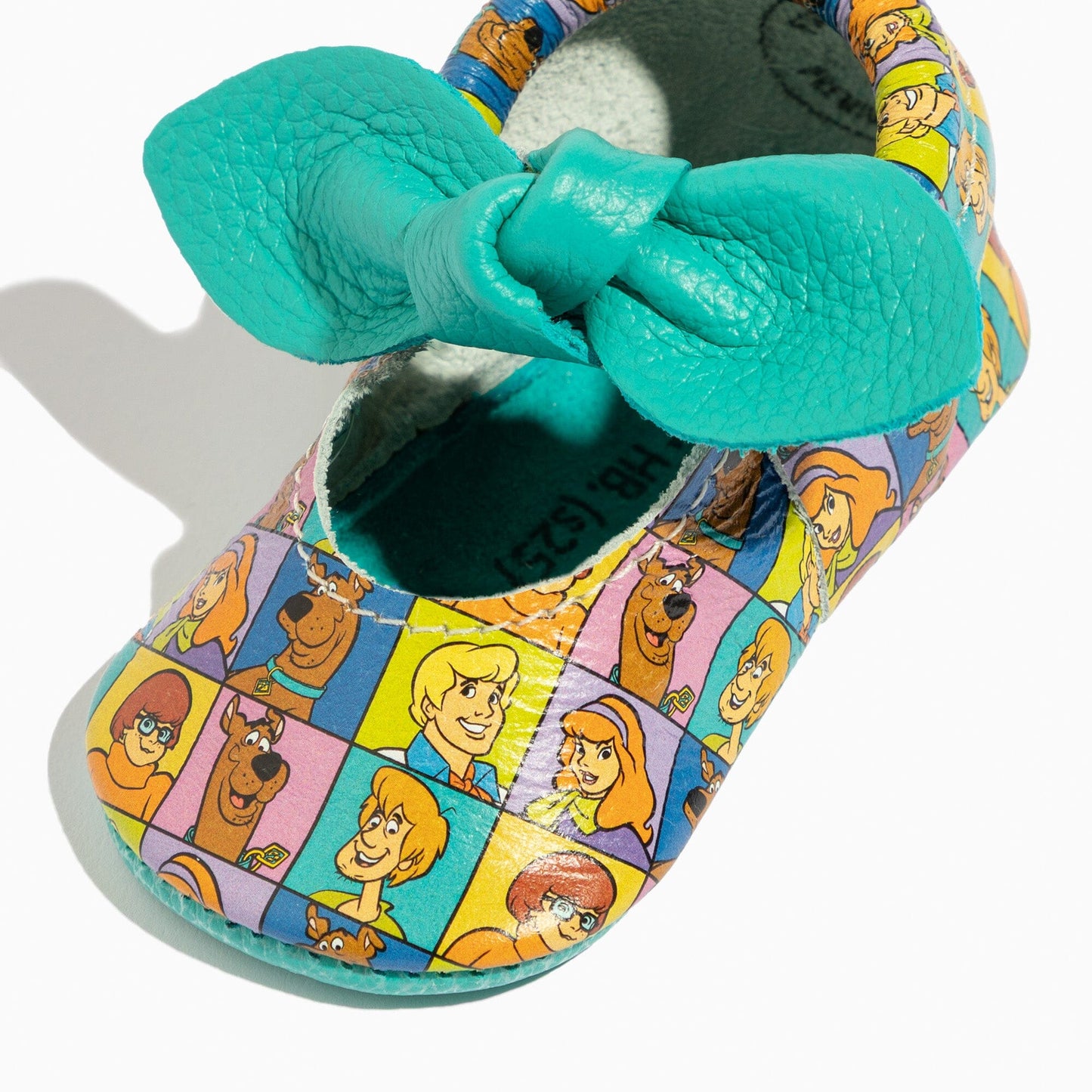 Scooby Gang Knotted Bow Baby Shoe Knotted Bow Mocc Soft Sole