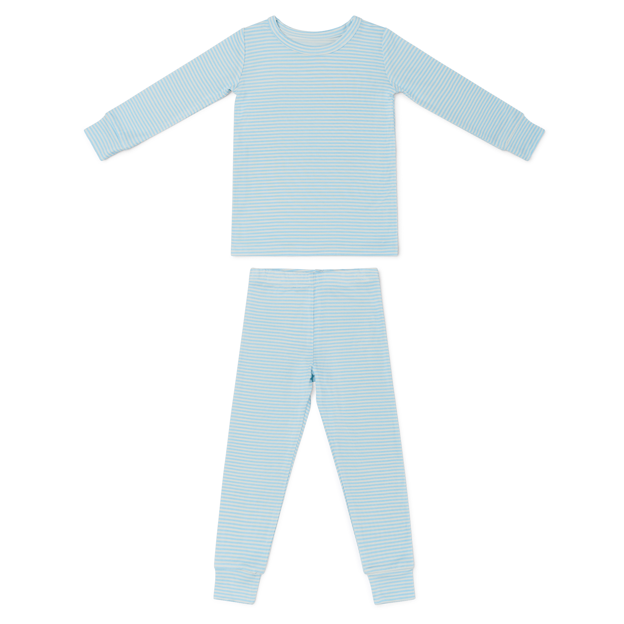 Seaside Stripe Bamboo Toddler Pajama Set Motette