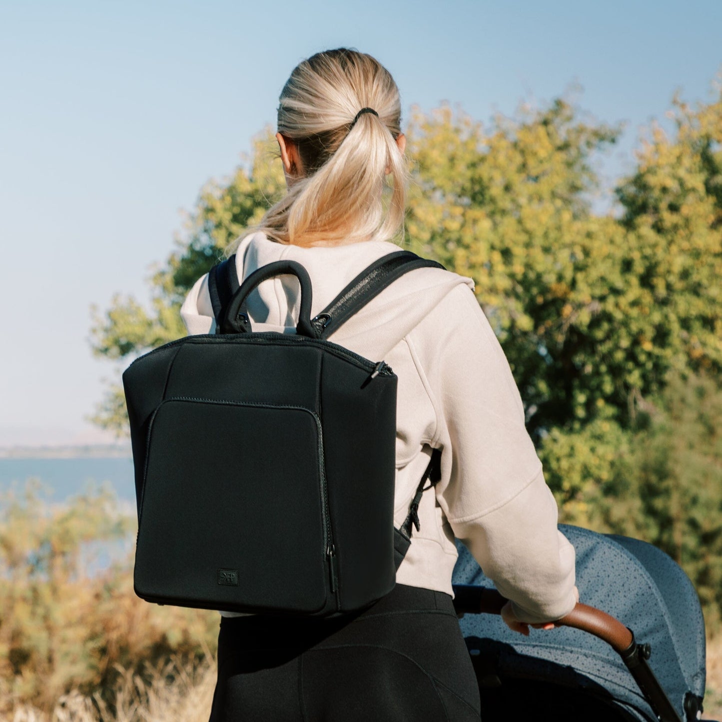 Ebony Seoul Backpack II Seoul Backpack Diaper Bag