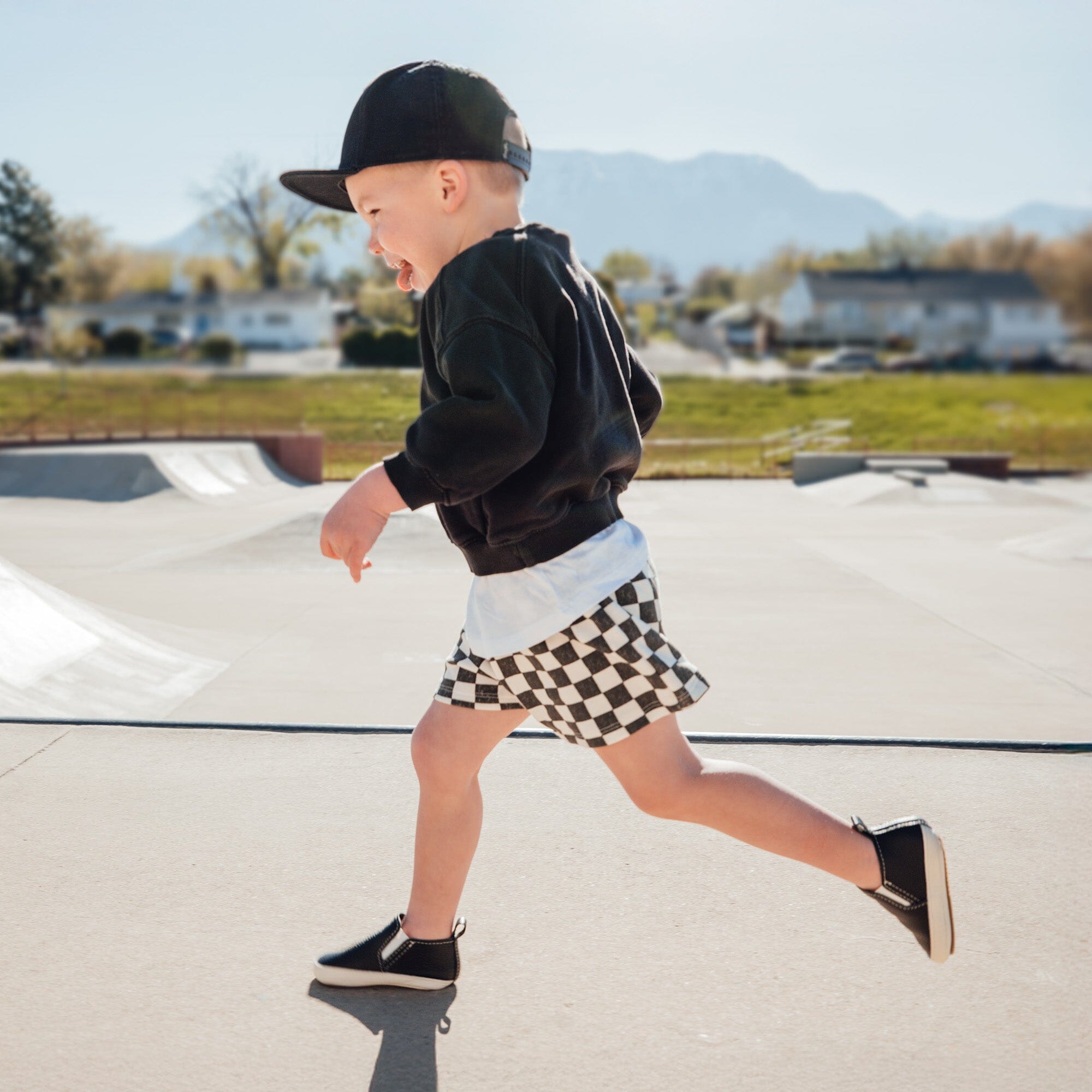 Ebony Slip On Baby Shoe Slip On Soft Sole