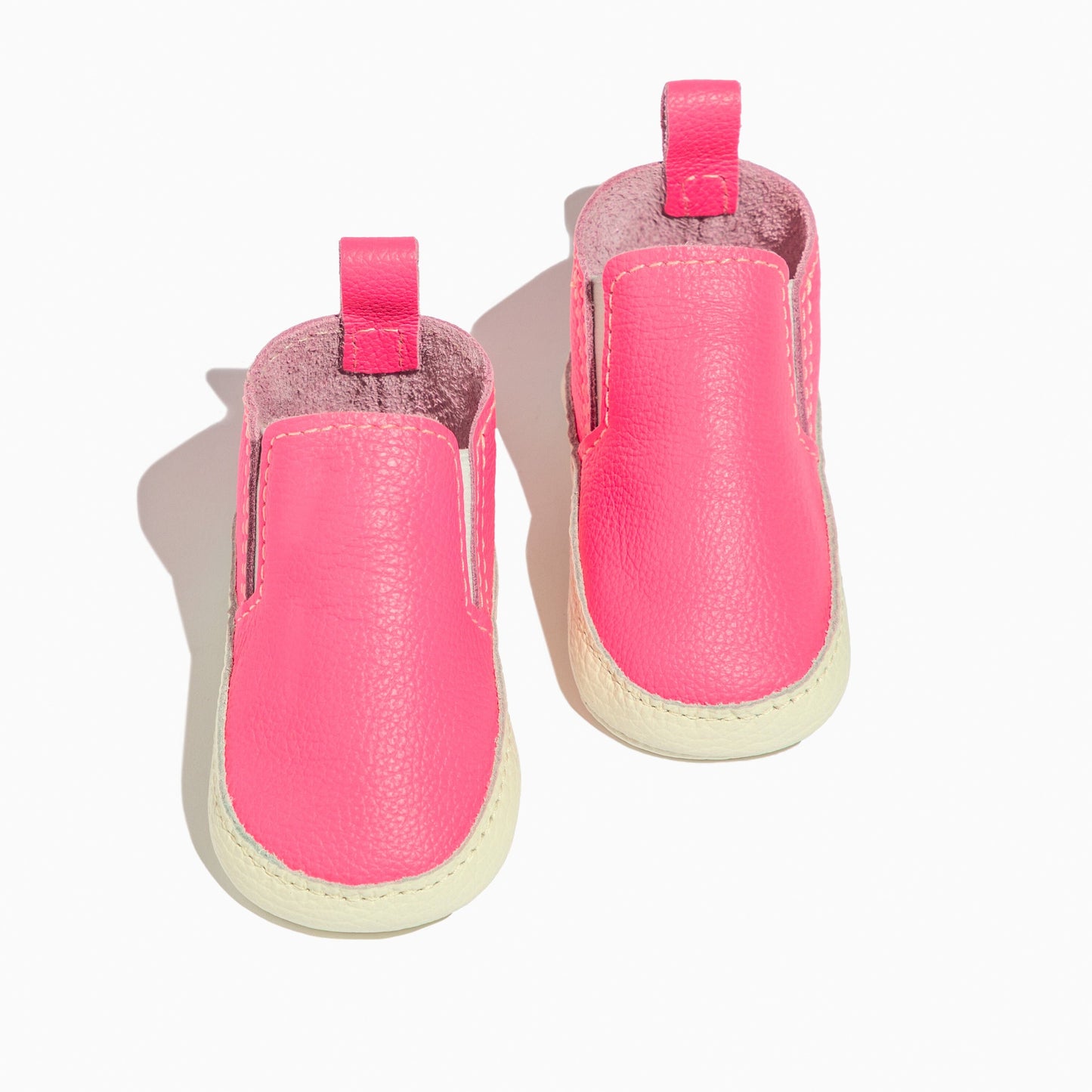 Hot Pink Slip On Baby Shoe Slip On Soft Sole