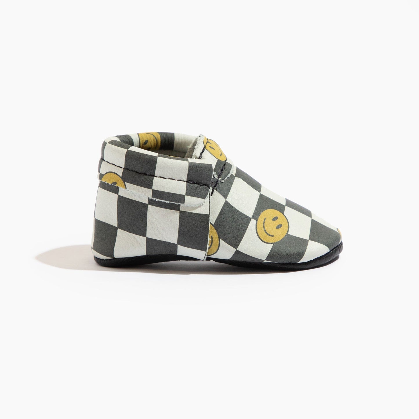 Smiley Check City Baby Shoe City Mocc Soft Sole