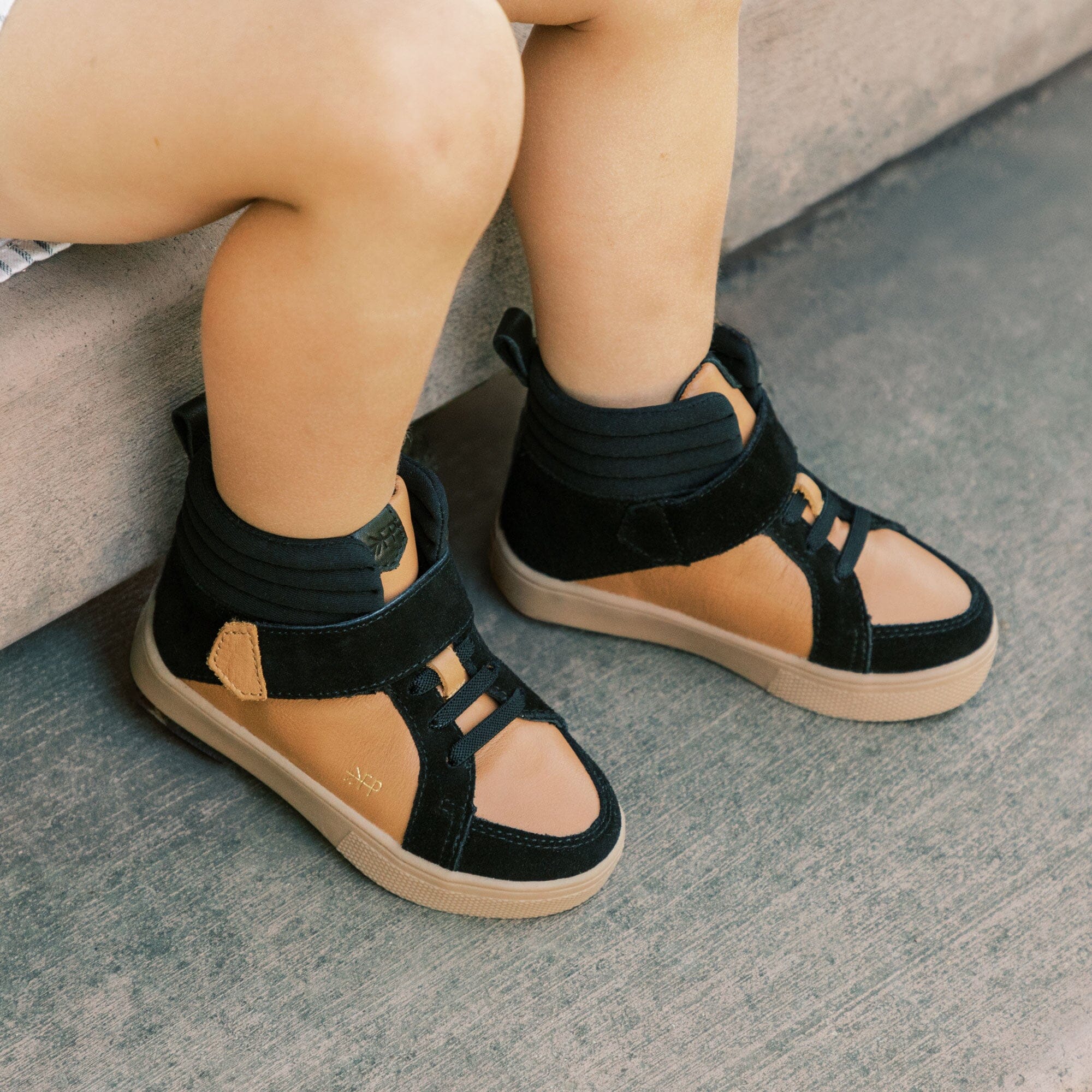 Sepia Brooklyn High Top II Sneaker Brooklyn Kids Sneaker II