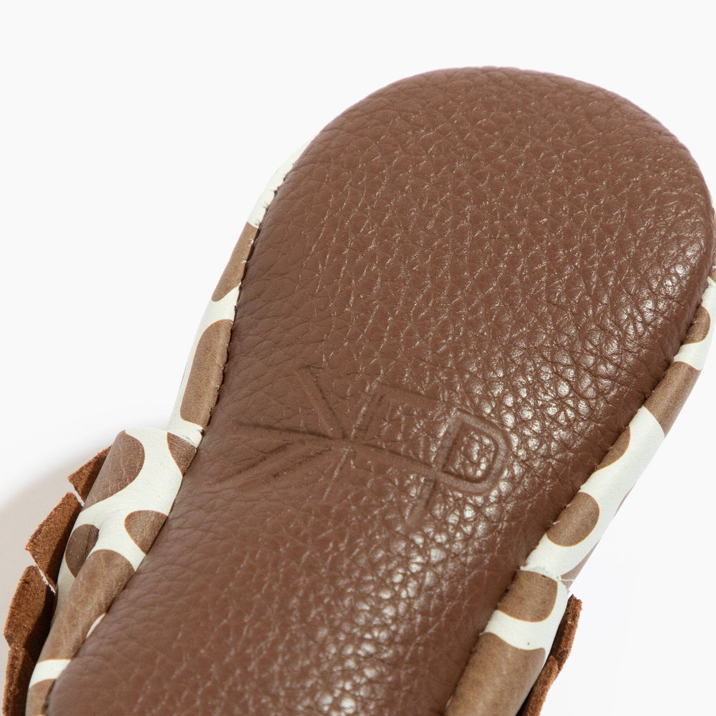 Suede Cow Print Moccasin Baby Shoe Moccasin Soft Sole