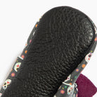 Sugar Skull Knotted Bow Baby Shoe Knotted Bow Mocc Soft Sole