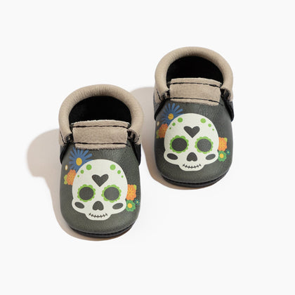 Sugar Skull City Baby Shoe City Mocc Soft Sole