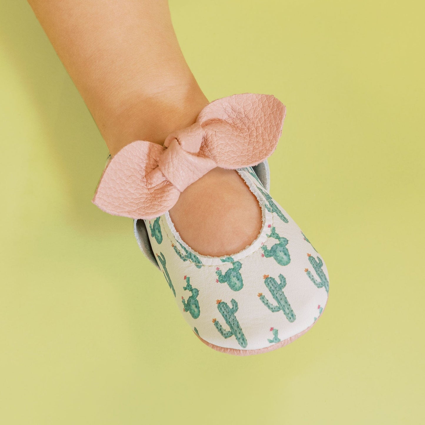 Cactus Blossom Knotted Bow Mocc Knotted Bow Mocc Soft Sole