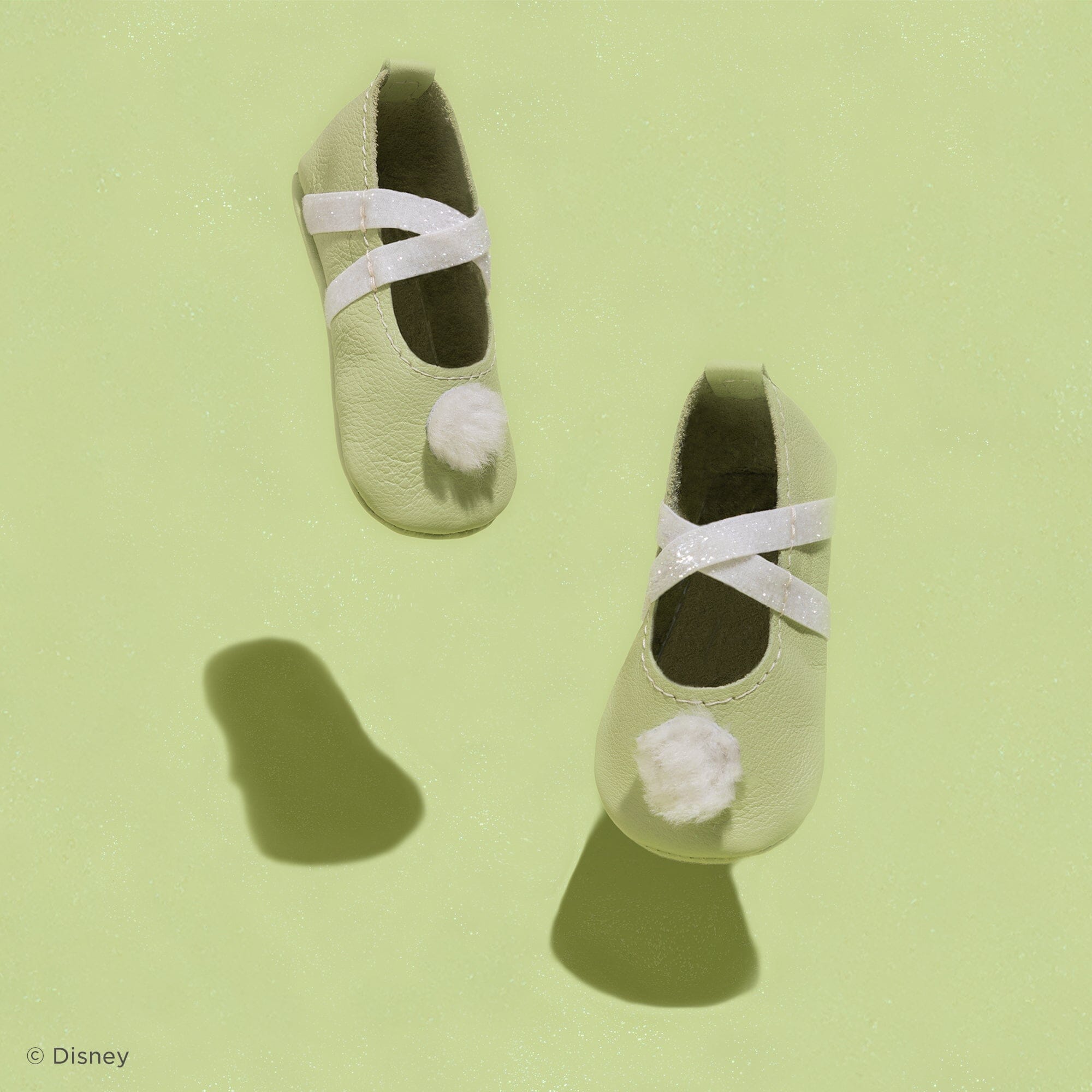 Disney Tinker Bell Ballet Slipper Baby Shoe Ballet Slipper Soft Sole