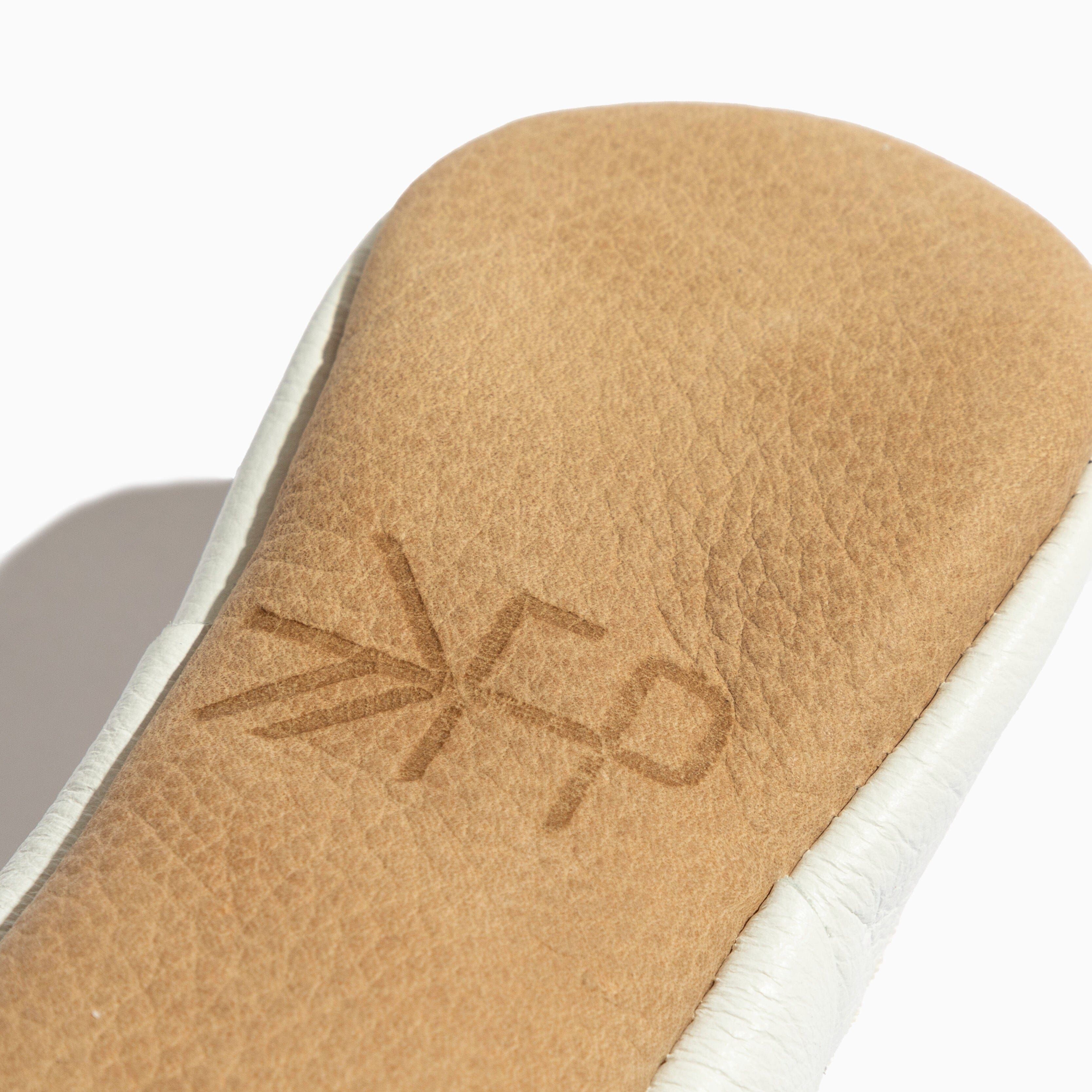 Toasted Bright White T-Bar Baby Shoe T-Bar Soft Sole