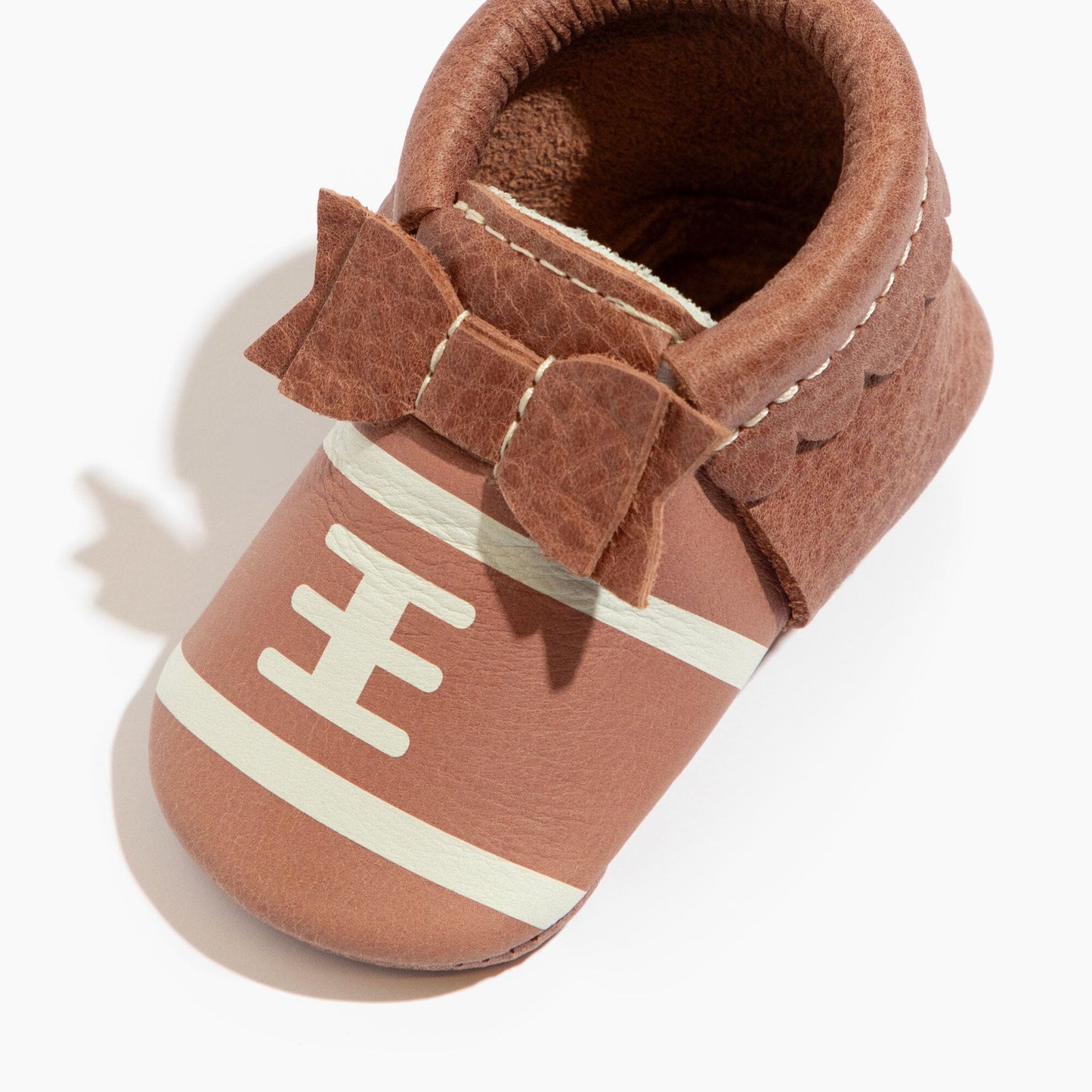 (Coming Soon) Touchdown II Bow Baby Shoe Bow Mocc Soft Sole