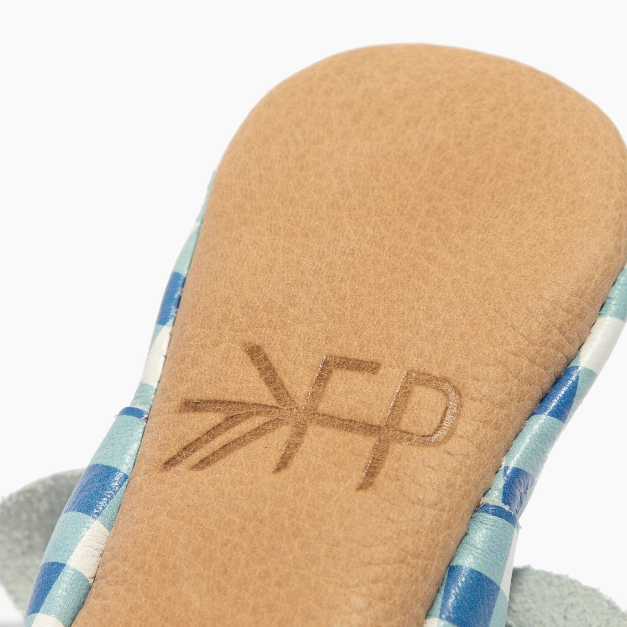 Dorothy™ Gingham Knotted Bow Baby Shoe Knotted Bow Mocc Soft Sole