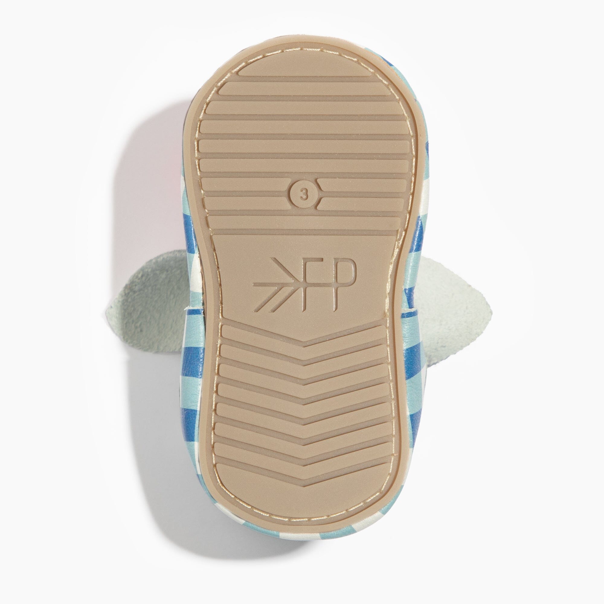 Dorothy™ Gingham Knotted Bow Baby Shoe Knotted Bow Mocc Soft Sole