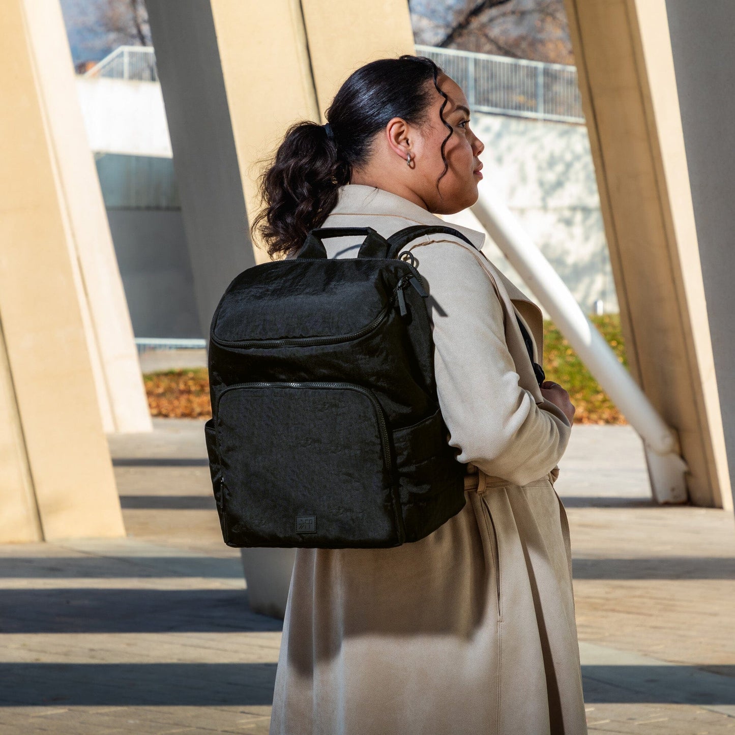 Ebony Zurich Backpack Zurich Backpack Diaper Bag