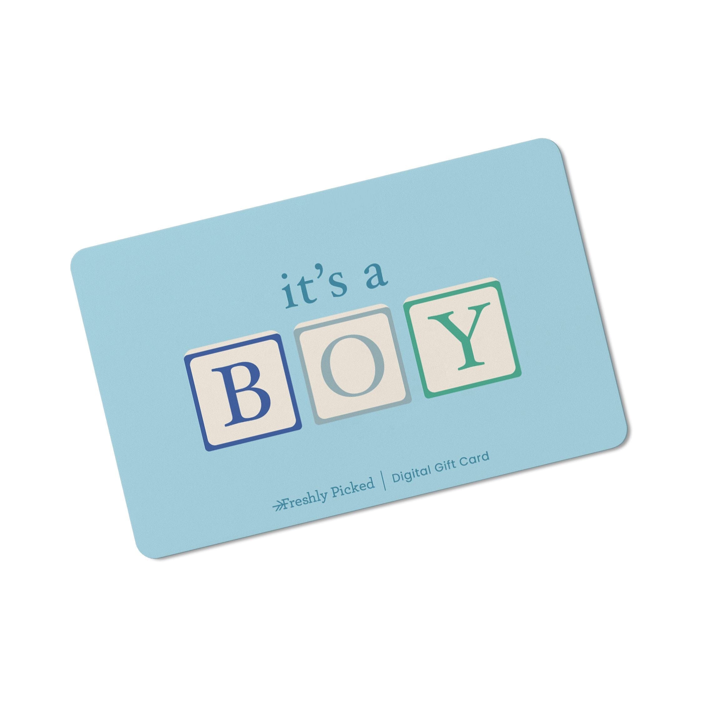 Digital Gift Card Vify Gift Card Freshly Picked