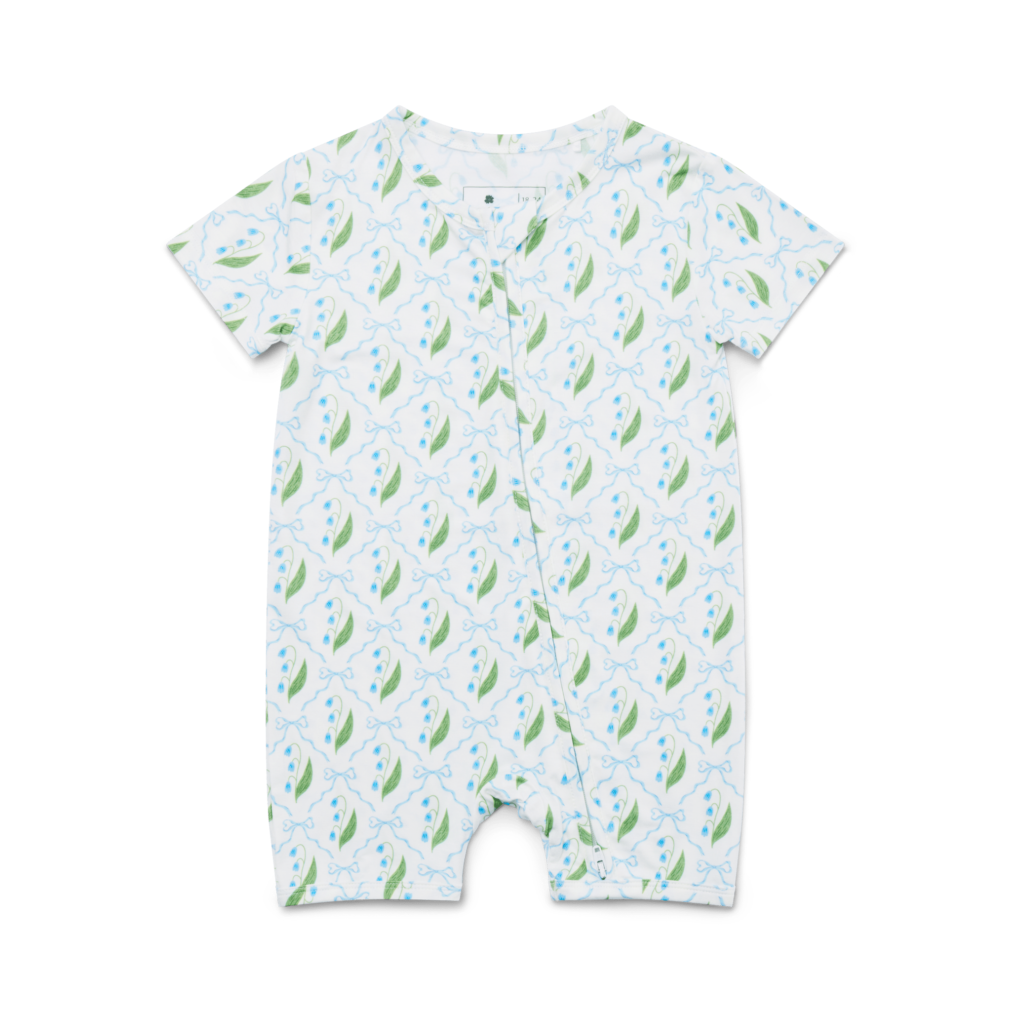 Bluebell Bows Short Sleeve & Shorts Bamboo Sleeper Motette
