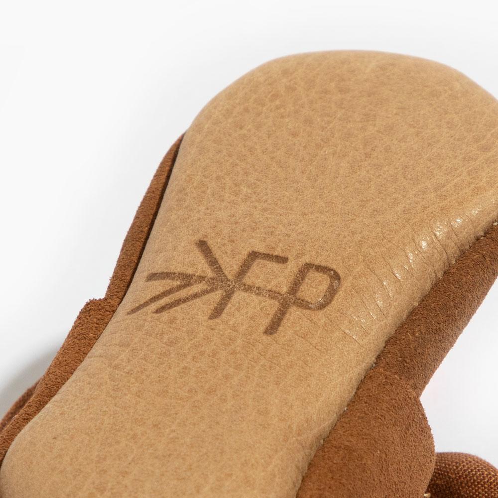 Amber Linen Knotted Bow Mocc Knotted Bow Mocc Soft Sole