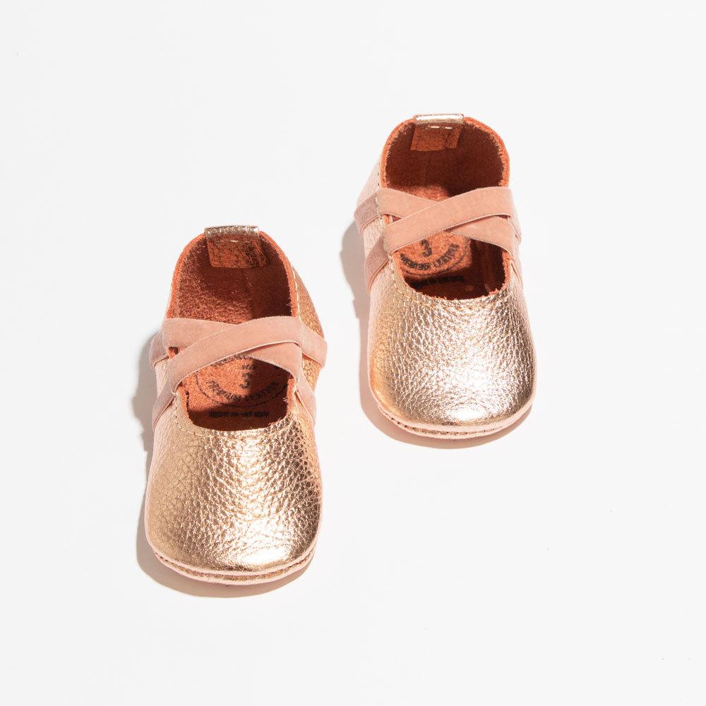 Rose Gold Ballet Slipper Ballet Slipper Soft Sole 