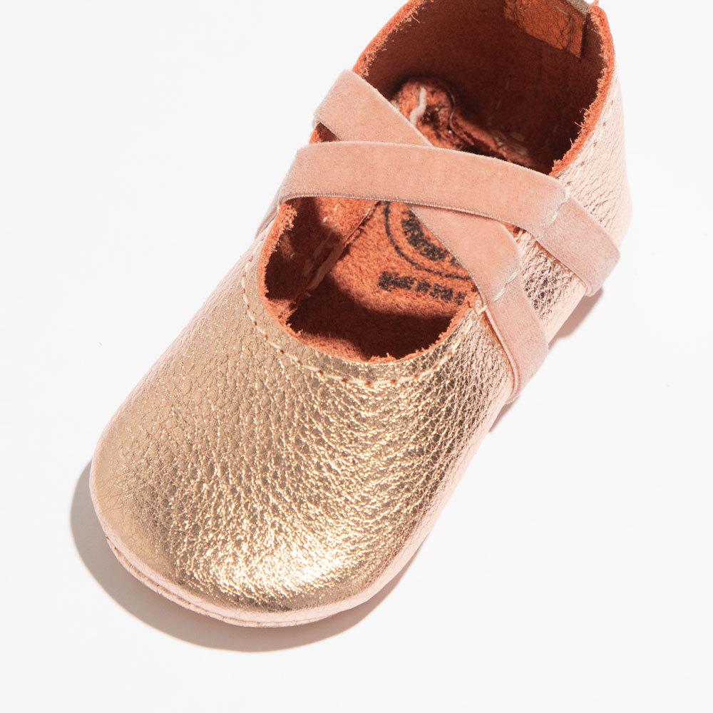 Rose Gold Ballet Slipper Ballet Slipper Soft Sole 