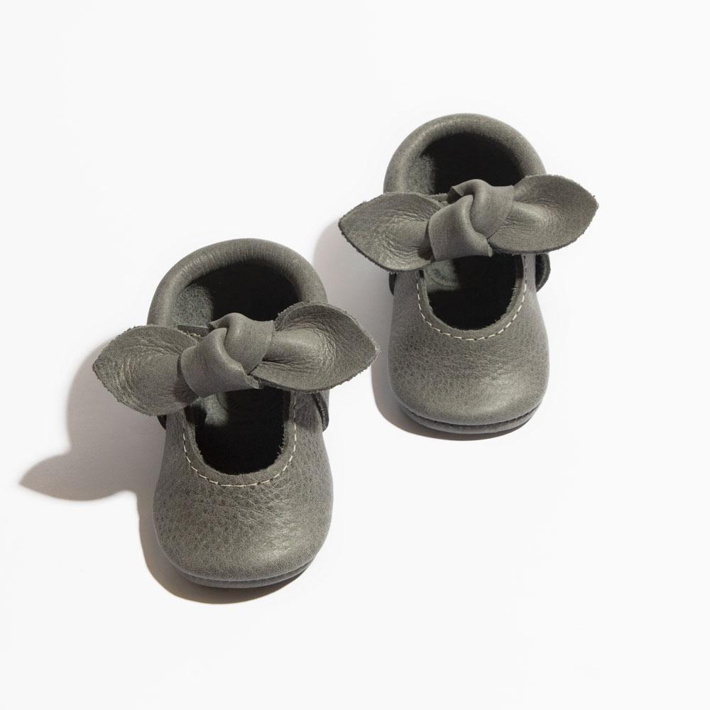 Blue Spruce Knotted Bow Mocc Knotted Bow Mocc Soft Sole