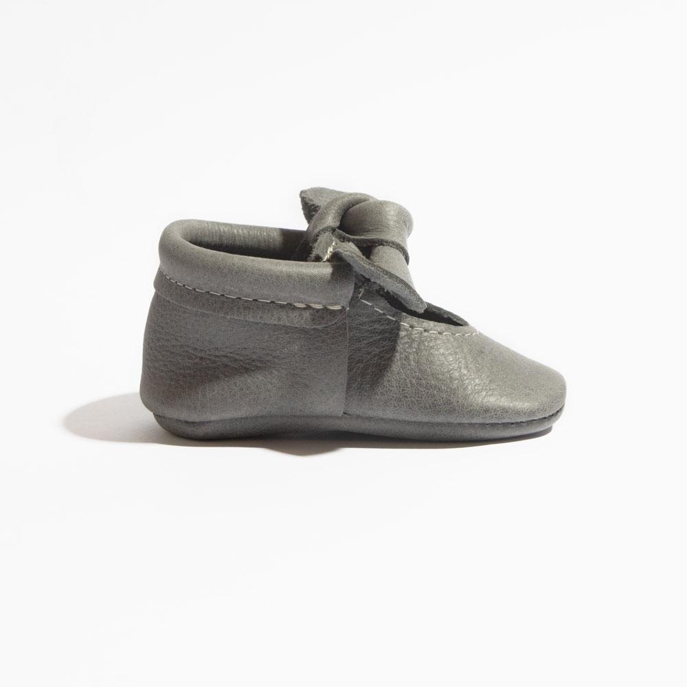 Blue Spruce Knotted Bow Mocc Knotted Bow Mocc Soft Sole