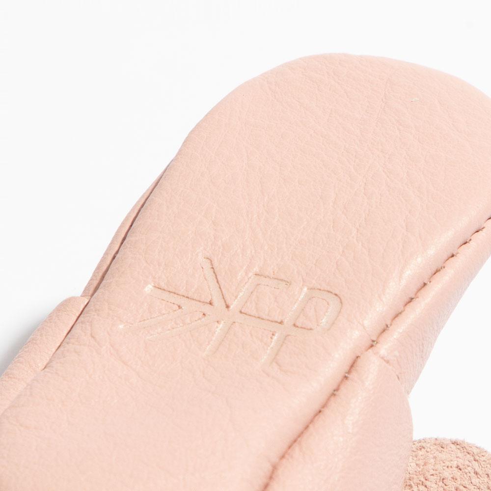 Blush Knotted Bow Mocc knotted bow mocc Soft Sole