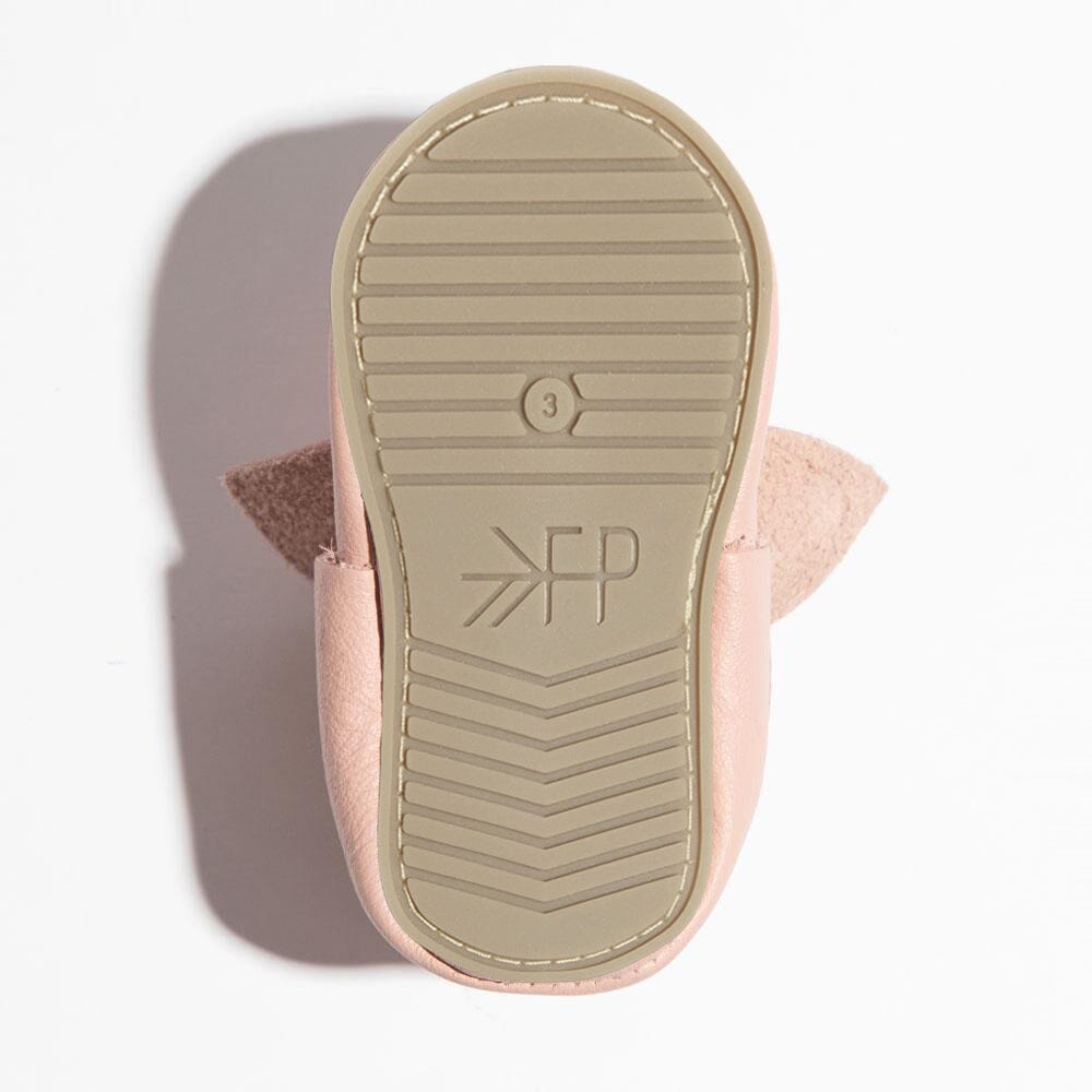 Blush Knotted Bow Mocc Knotted Bow Mocc Soft Sole