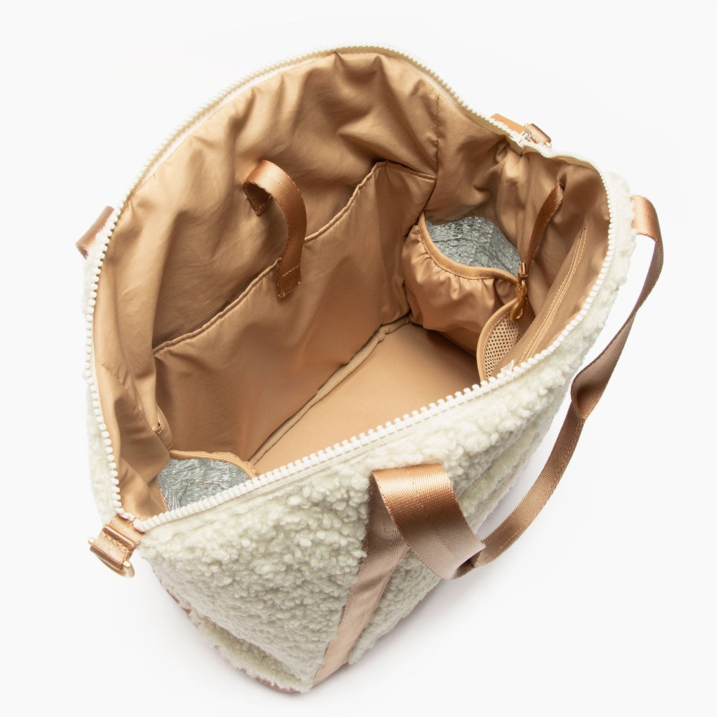 Butterscotch Teddy Tote Backpack Seoul Tote Backpack Diaper Bag
