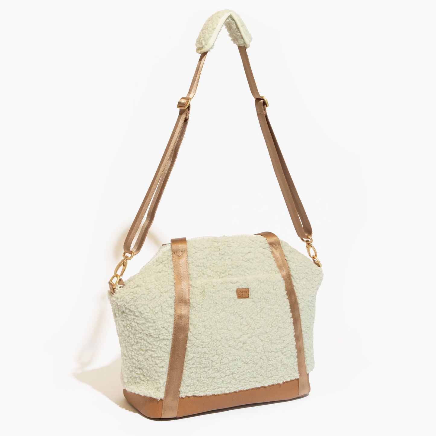 Butterscotch Teddy Tote Backpack Seoul Tote Backpack Diaper Bag
