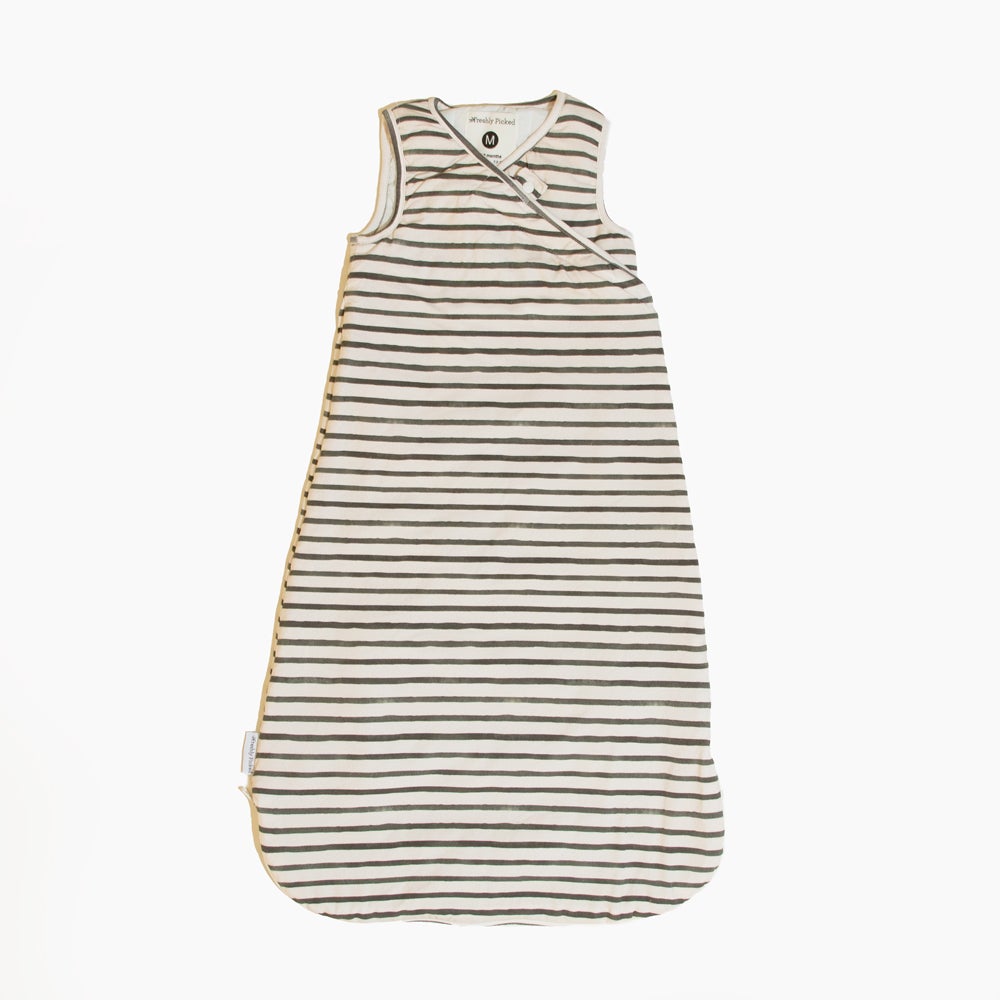 Charcoal Stripes Blanket Sleeper Blanket Sleeper Sleep