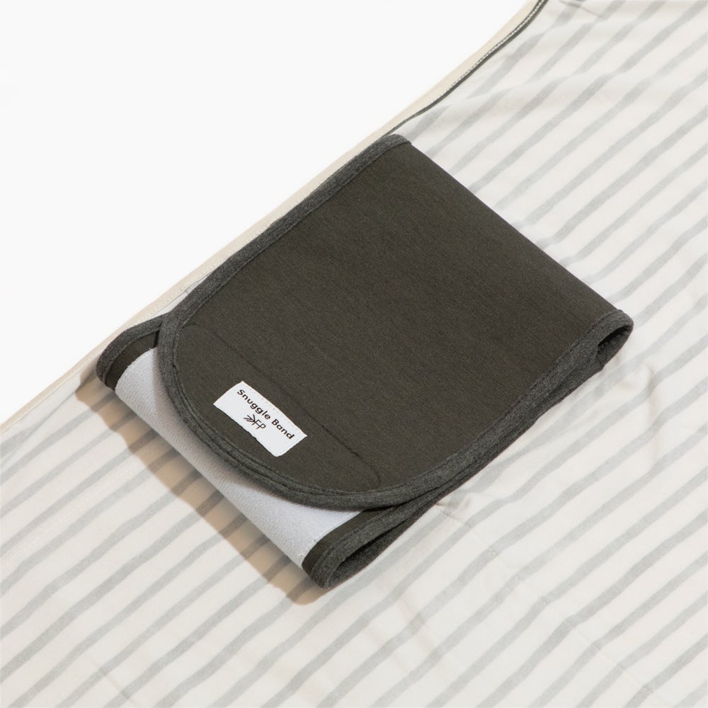 Charcoal Stripes Swaddle II Swaddle II Sleep