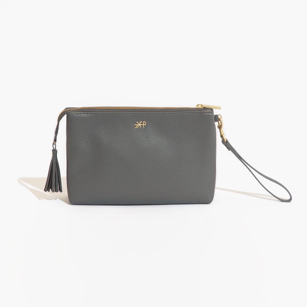 Charcoal Classic Zip Pouch Classic Zip Pouch Bag Accessory