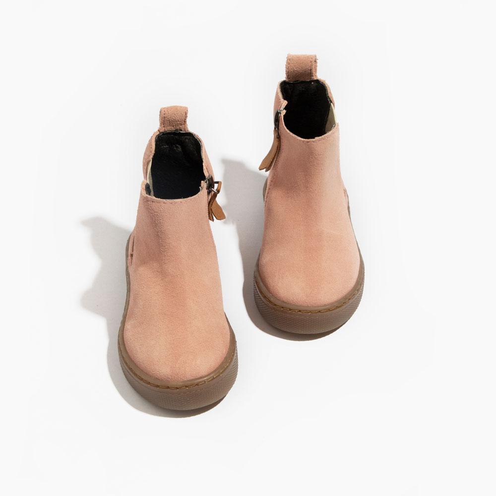 Blush Suede Chelsea Boot Sneaker Kids -Chelsea Boot Sneaker Kids Sneaker