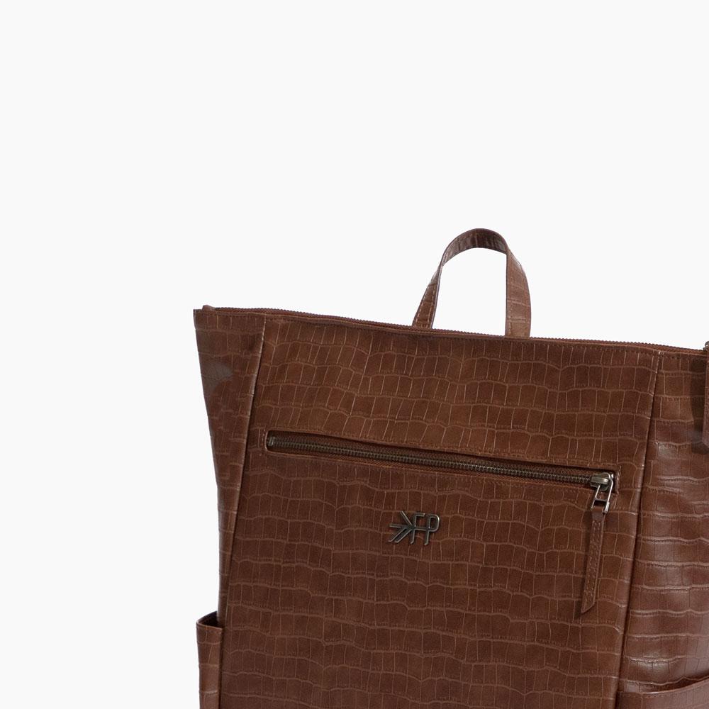 Chocolate Croc Minimal Diaper Pack Minimal Diaper Pack Diaper Bag