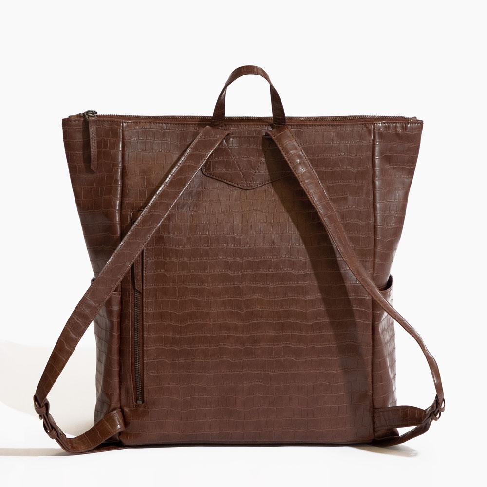 Chocolate Croc Minimal Diaper Pack Minimal Diaper Pack Diaper Bag