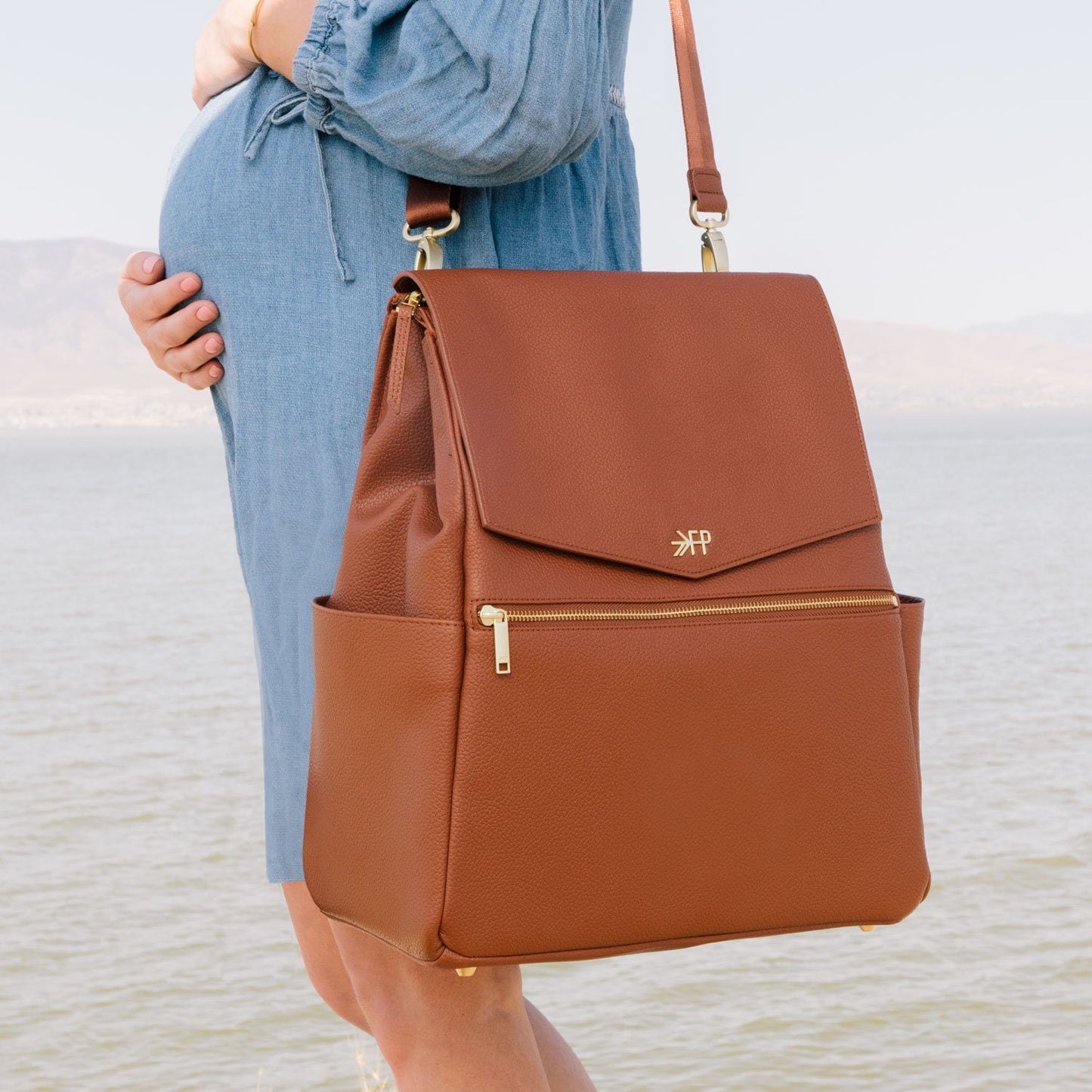 Cognac Classic Diaper Bag II Classic Diaper Bag II Diaper Bag