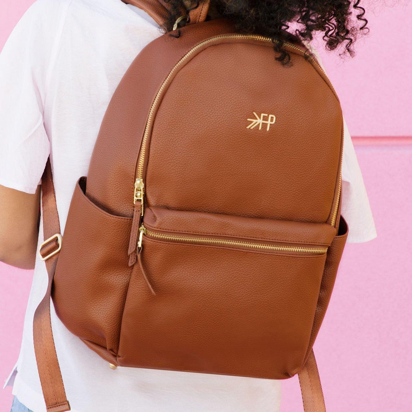 Cognac City Pack II Classic City Pack Diaper Bag
