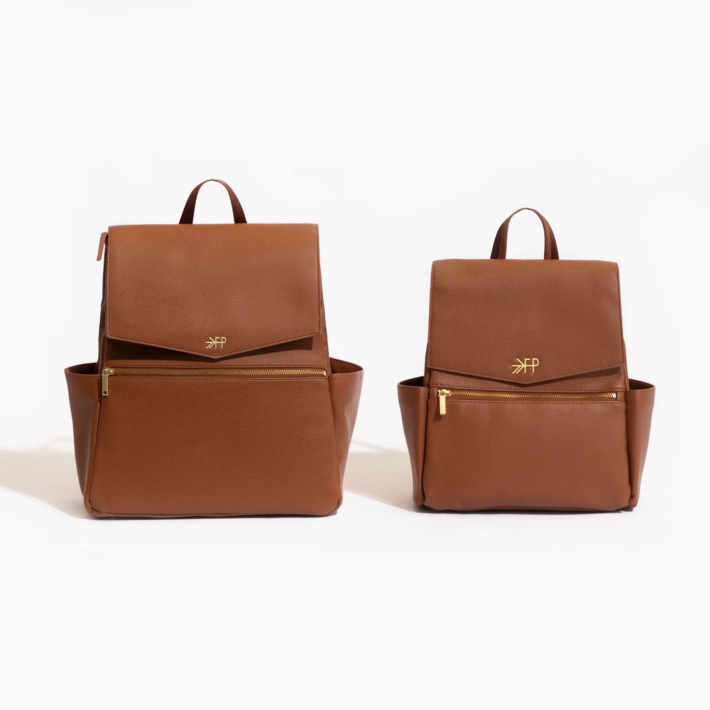 Cognac Mini Classic Bag II Mini Classic Diaper Bag II Diaper Bag
