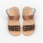 Cognac with Leopard Sanibel Sandal sanibel sandal Kids Sandals