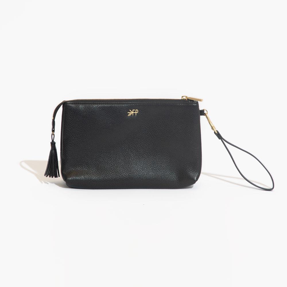 Ebony Classic Zip Pouch Classic Zip Pouch Bag Accessory