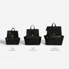 Ebony Mini Classic Diaper Bag II Mini Classic Diaper Bag Bags