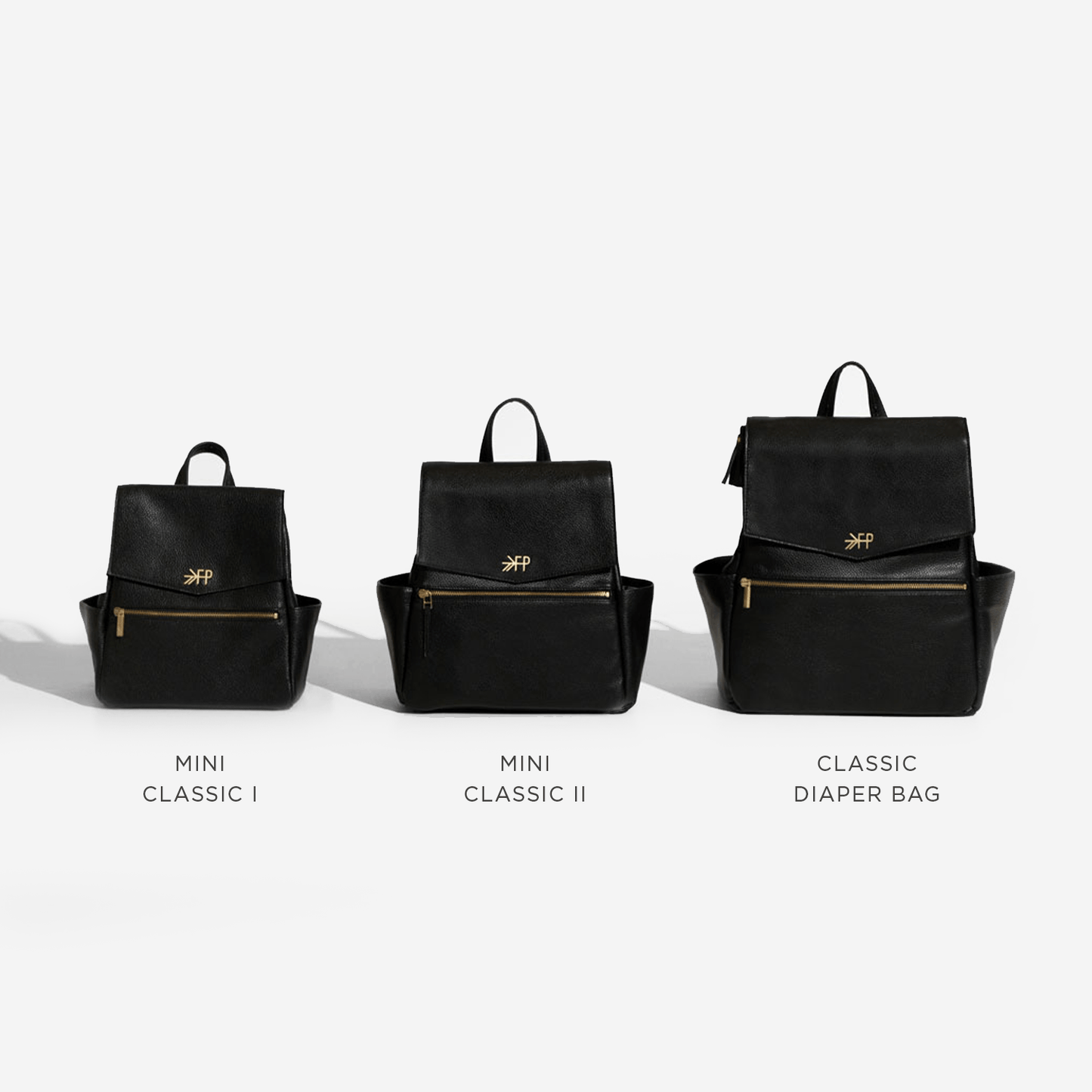 Ebony Mini Classic Diaper Bag II Mini Classic Diaper Bag Bags