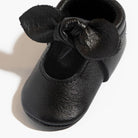 Ebony Knotted Bow Mocc knotted bow mocc Soft Soles