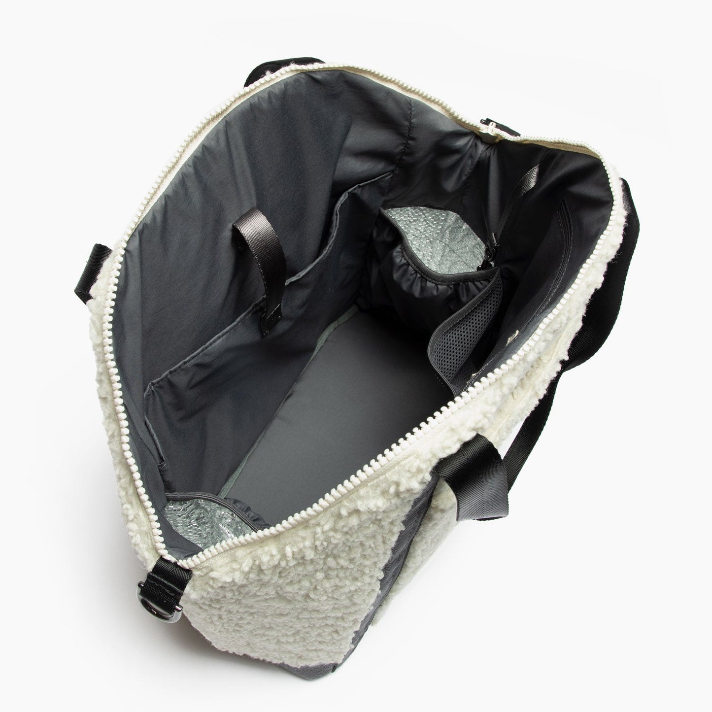 Ebony Teddy Tote Backpack Seoul Tote Backpack Diaper Bag
