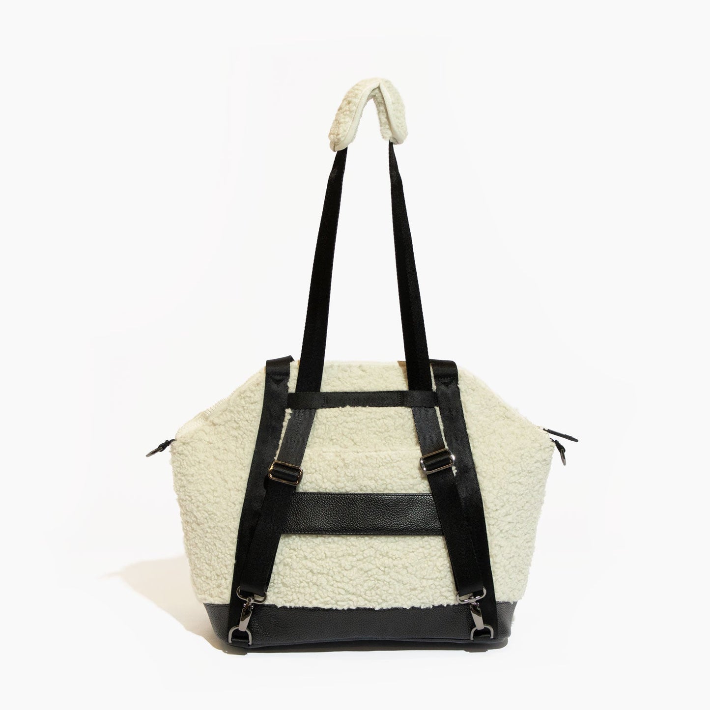 Ebony Teddy Tote Backpack Seoul Tote Backpack Diaper Bag